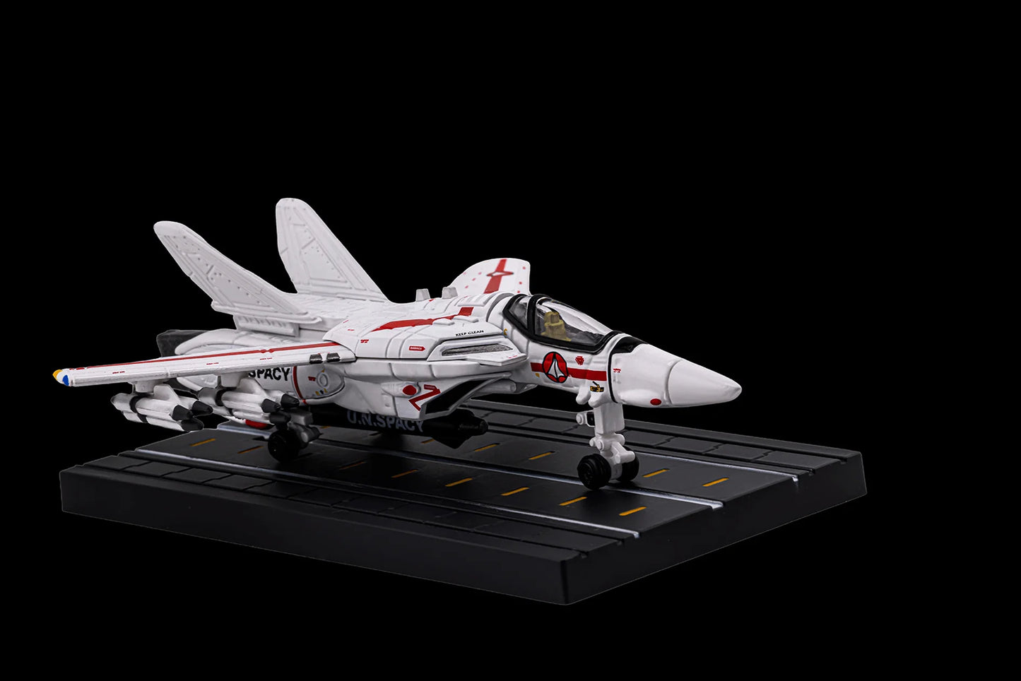 MINI METAL 001 “Super Dimension Fortress Macross” VERITECH (Fighter Mode) Diecast Collectible Model