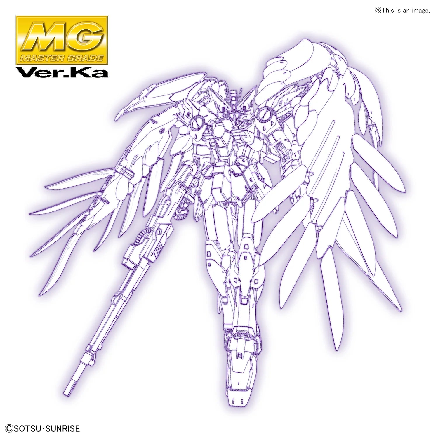 Bandai Hobby MG 1/100 Wing Gundam Zero EW Ver.Ka Model Kit