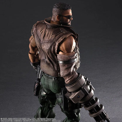 Final Fantasy VII Remake Barret Wallace Play Arts Kai Action Figure Ver. 2