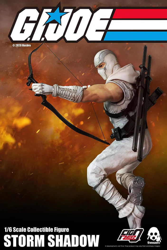 Threezero Figzero G.I. Joe Storm Shadow 1/6 Scale Collectible Figure