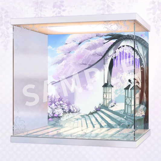 1/7 Scale [Azur Lane] LED Acrylic Display Box for Musashi 「Purest Wisteria」Ver.