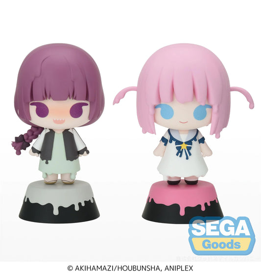 Tiny Melties Anime "BOCCHI THE ROCK!" Mini Figure Vol.4 (EX) [Pack of 2: 1 Kikuri, 1 Futari]