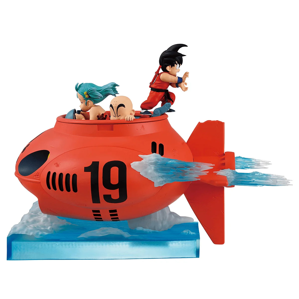 Bandai Spirits Ichibansho Son Goku, Bulma & Krillin Collectible Figure