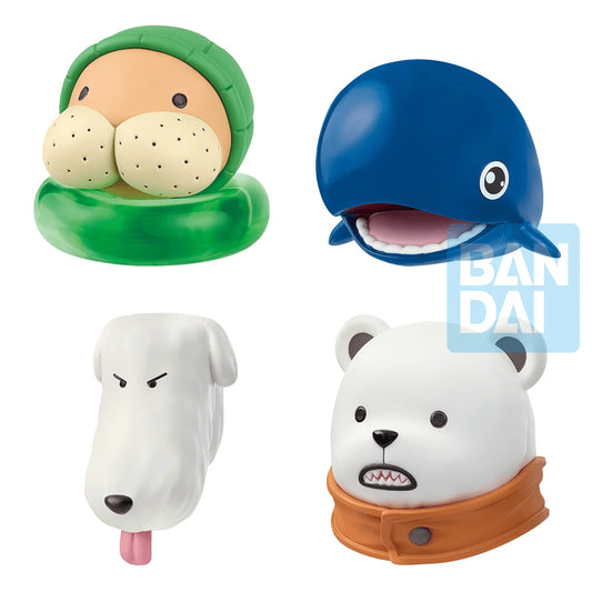 One Piece Head Magnet (Animals)
