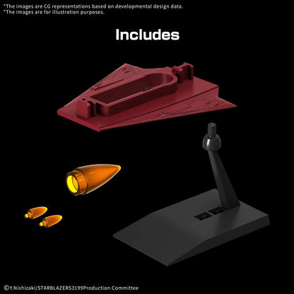 MECHA COLLECTION UNITED NATIONS COSMO FORCE BBY-01 SPACE BATTLESHIP YAMATO 3199