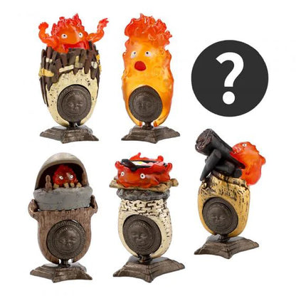 Benelic Kazaring Calcifer Howl's Moving Castle Blind Box Ring Set (6-Pack)