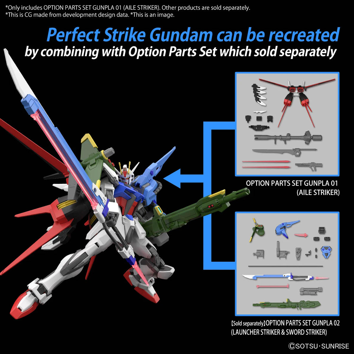Gundam SEED Aile Striker Option Parts Set 01