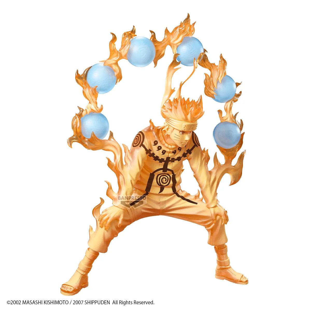 Banpresto Naruto Shippuden Grandista Naruto Uzumaki II Special Edition Figure