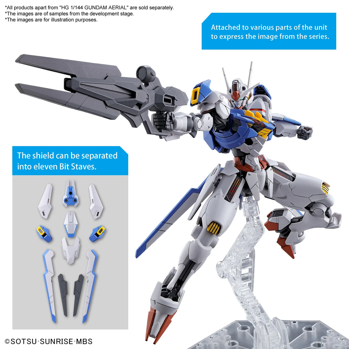 HG 1/144 #26 XVX-016 Gundam Aerial
