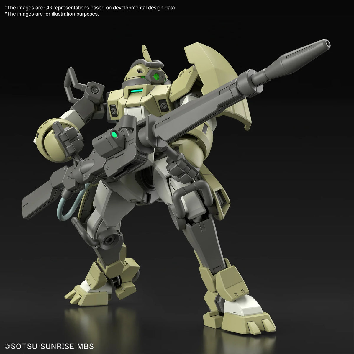 HG 1/144 Chuchu's Demi Trainer Model Kit
