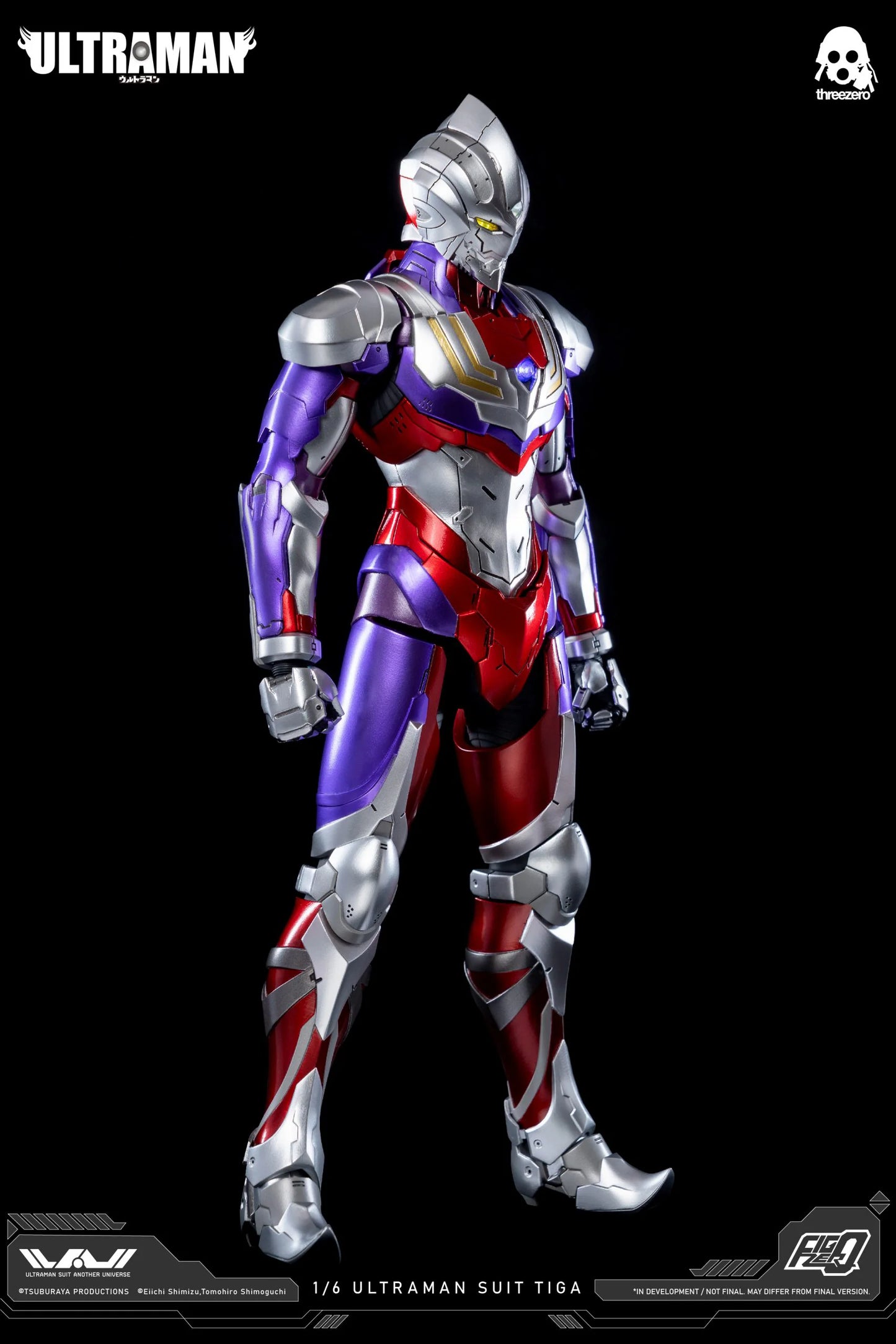 ThreeZero FigZero 1/6 Ultraman Suit Tiga Action Figure