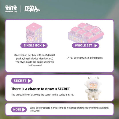 TNT Space DORA ShanHai Dream Series Vinyl Plush Doll Blind Box