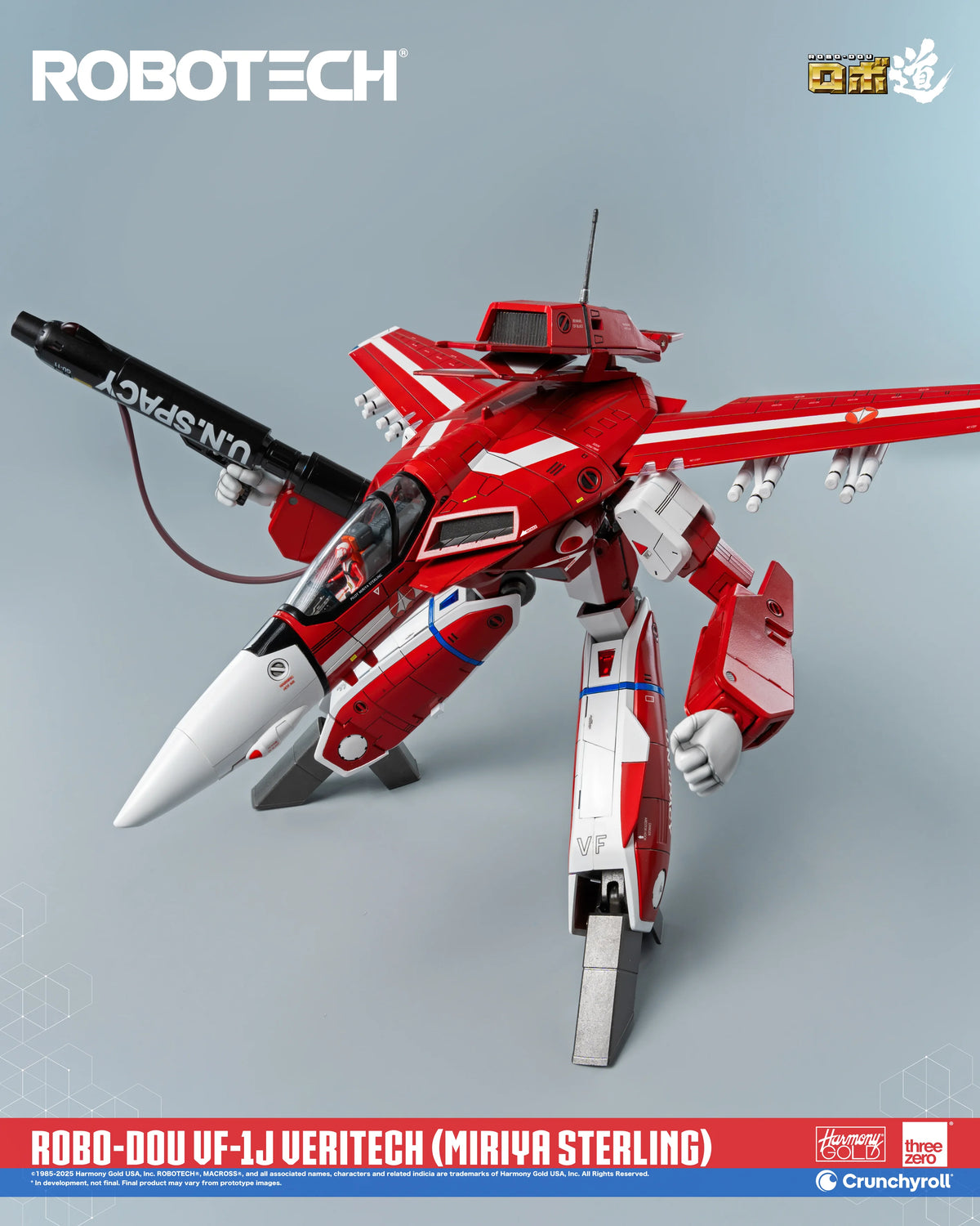 threezero ROBO-DOU VF-1J Veritech (Miriya Sterling) Collectible Figure
