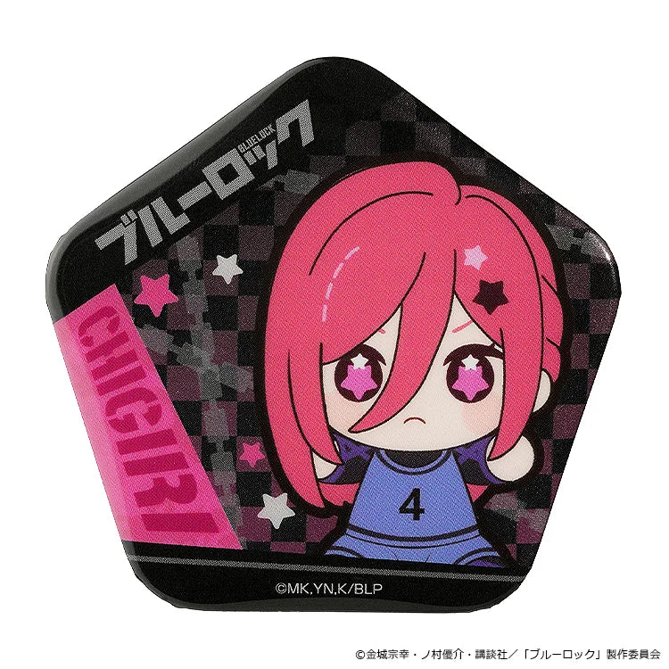 HUGGY Series Pinback Button Chigiri Hyoma