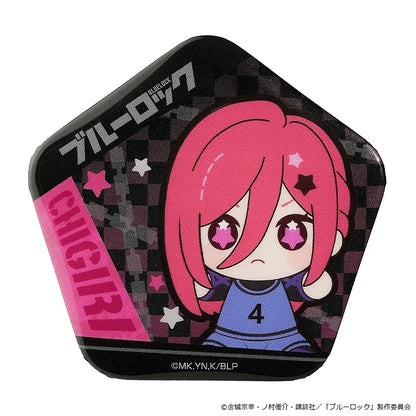 HUGGY Series Pinback Button Chigiri Hyoma
