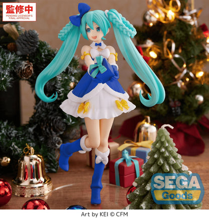 "Hatsune Miku Series" High Premium Figure "Hatsune Miku" Sapphire Christmas Ver.