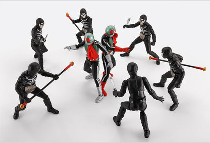 SHOCKER COMBATMAN EVIL SHOWA KAIJIN EDITION Kamen Rider, TAMASHII NATIONS S.H.Figuarts