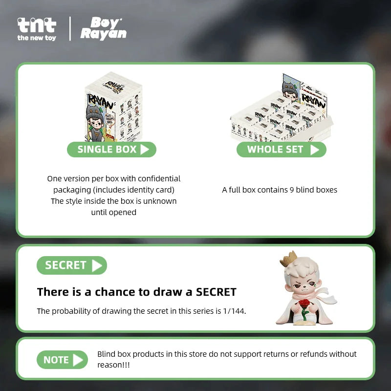 TNT SPACE Rayan All Life Blossoms Blind Box Collectible Figurine