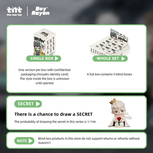 TNT SPACE Rayan All Life Blossoms Blind Box Collectible Figurine