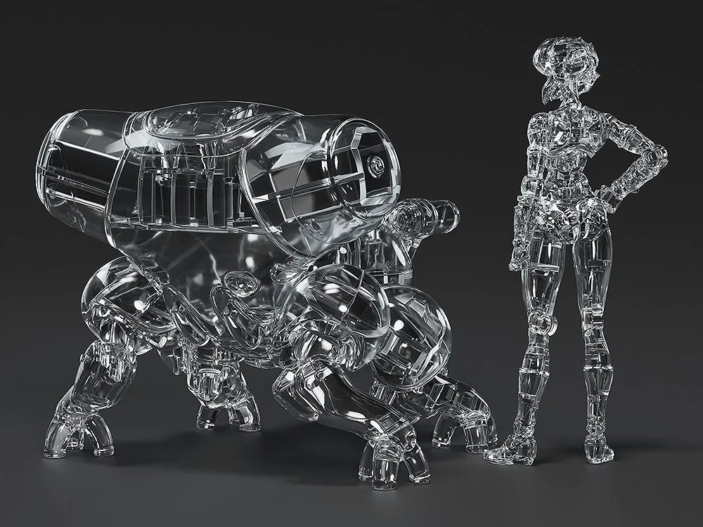 Max Factory PLAMAX 1/20 Motoko Kusanagi with Fuchikoma Plastic Model Kit