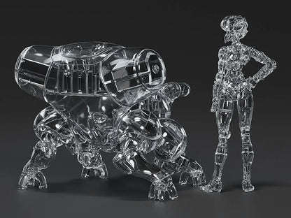 Max Factory PLAMAX 1/20 Motoko Kusanagi with Fuchikoma Plastic Model Kit