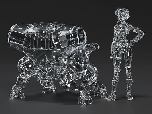 Max Factory PLAMAX 1/20 Motoko Kusanagi with Fuchikoma Plastic Model Kit