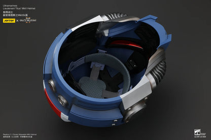 Ultramarines Lieutenant Titus' MKX Helmet