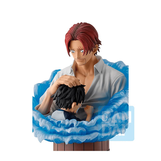 Bandai Spirits Ichibansho Shanks & Luffy Red Hair Pirates Action Figure