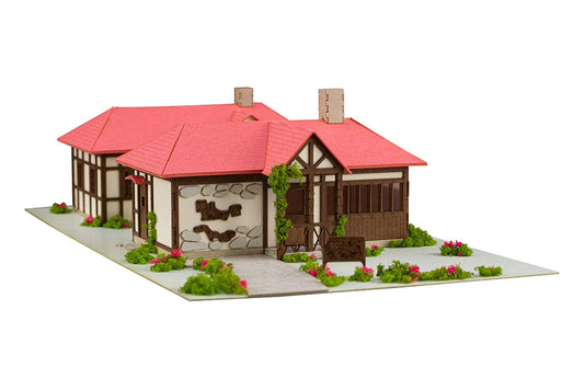 PLUM PMOA Paper Kit Is the Order a Rabbit? Anitecture04 Hot Bakery & Cocoa's House Papercraft Model Kit