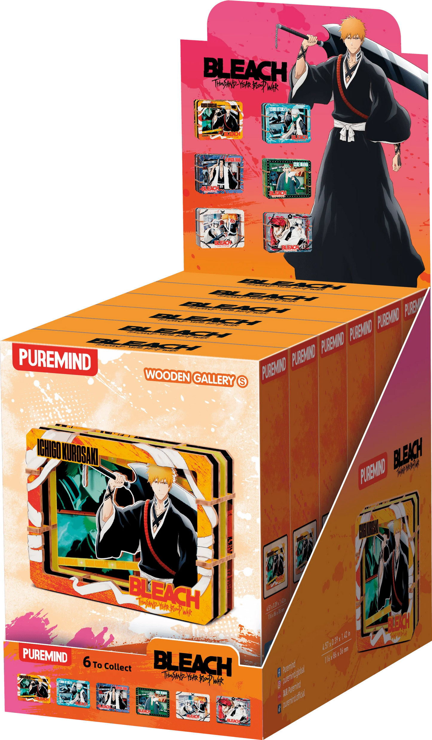 Bleach - Zanpakuto Saga -S (6units/set) (Box of 6)