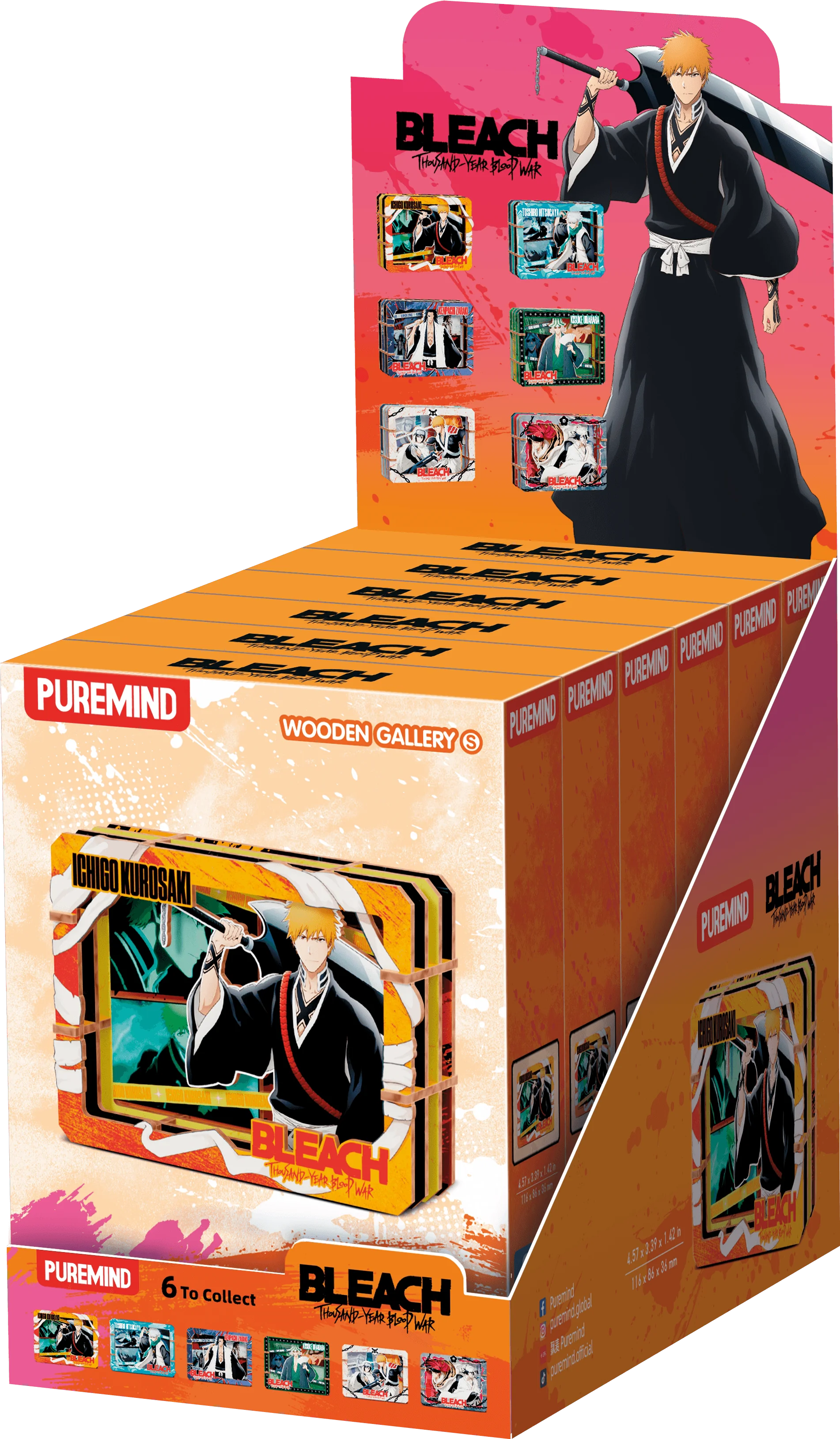Bleach - Zanpakuto Saga -S (6units/set) (Box of 6)