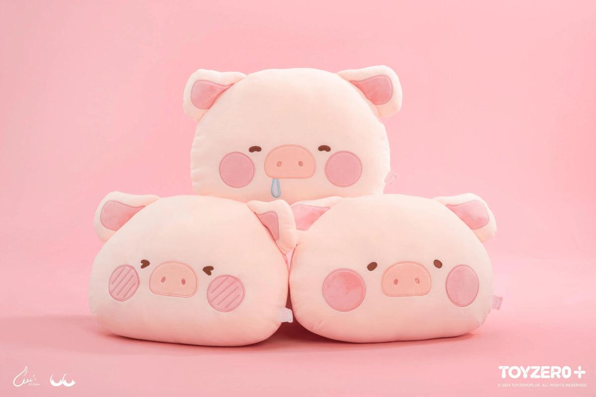 LuLu the Piggy Generic - Emoji Cushion (Hungry ver.)