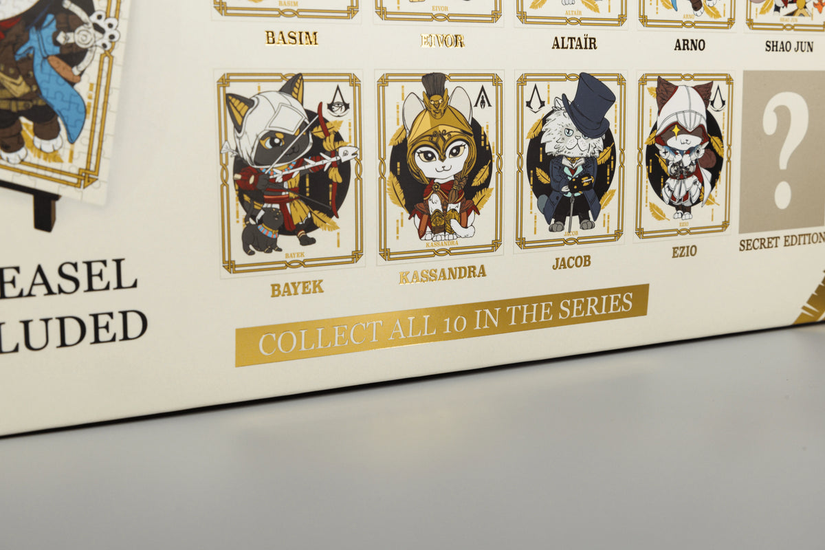 Assassin’s Creed Meoworld Mystery Mini Puzzle (Box of 8)