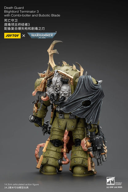 Death Guard Blightlord Terminator 3 with Combi-bolter and Bubotic Blade