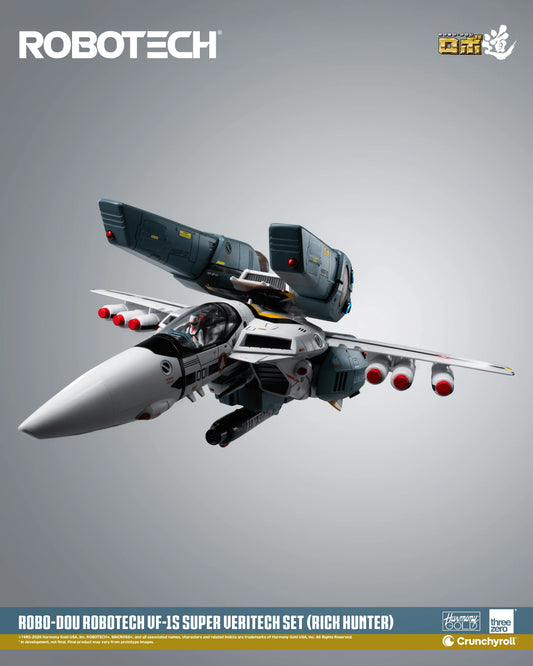 threezero ROBO-DOU VF-1S Super Veritech Collectible Figure (Rick Hunter)