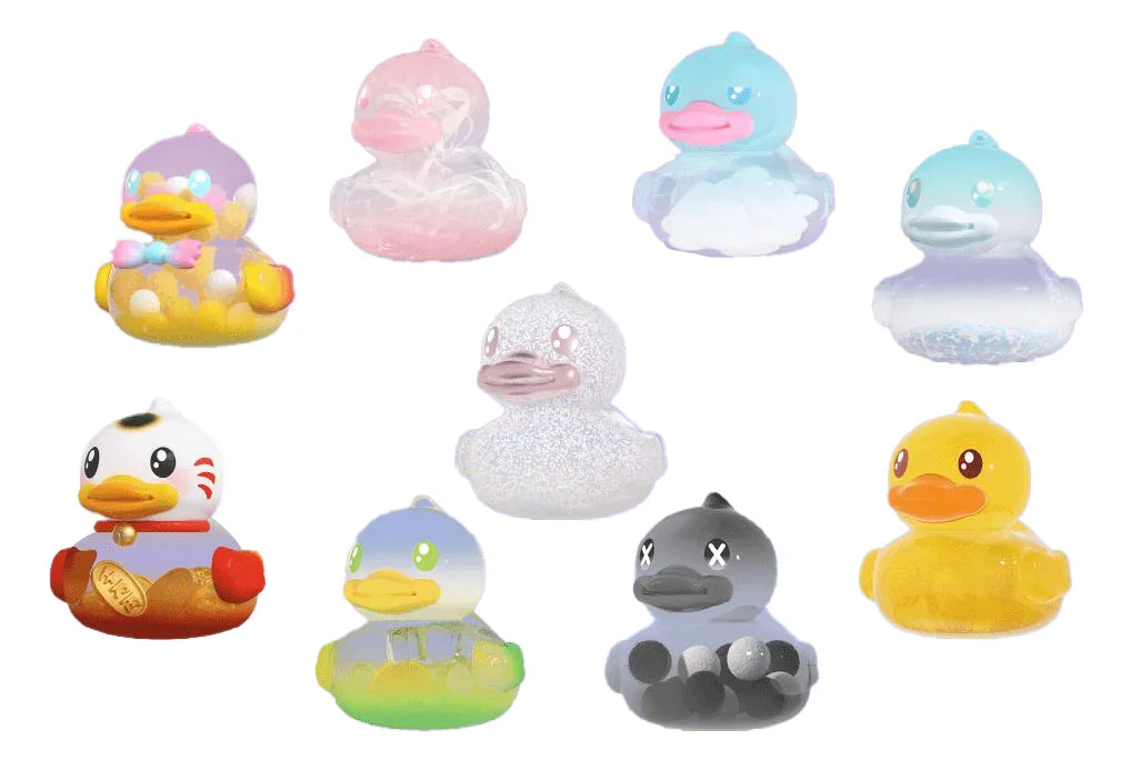 B.Duck Dopamine Holiday Collectible Figures Set of 8