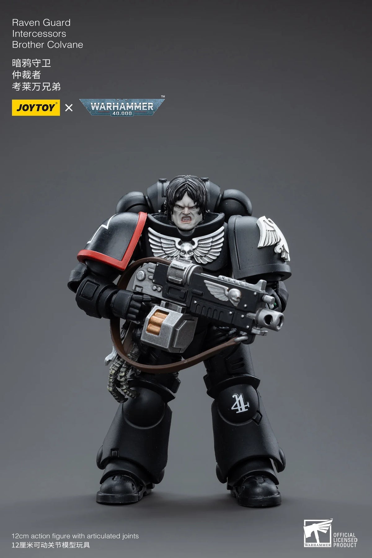 Warhammer 40K-Raven Guard Intercessors Brother Colvane