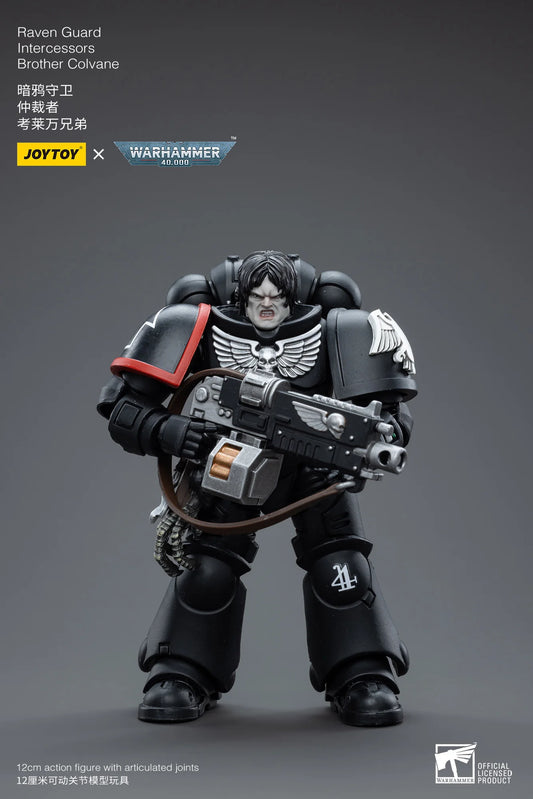 Warhammer 40K-Raven Guard Intercessors Brother Colvane