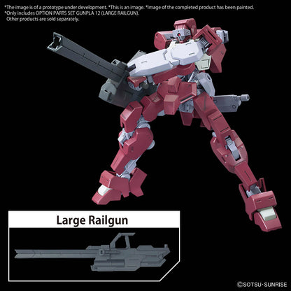 Gundam Iron-Blooded Orphans Option Parts Set 12 Large Railgun