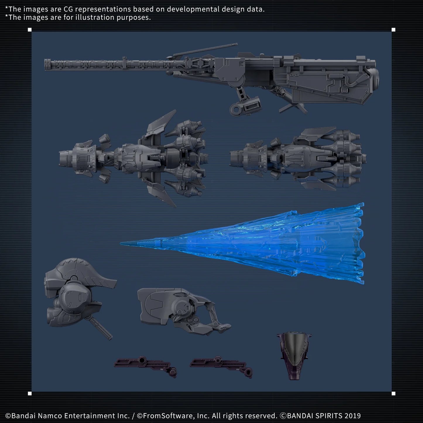 30MM ARMORED CORE Ⅵ FIRES OF RUBICON ARQUEBUS ADD VE-40A OPEN FAITH