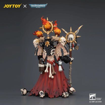 Black Legion Master of Possession with Staff of Possession and Bolt Pistol