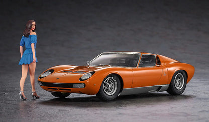 1/24 LAMBORGHINI MIURA P400 SV w/ITALIAN GIRL’S FIGURE