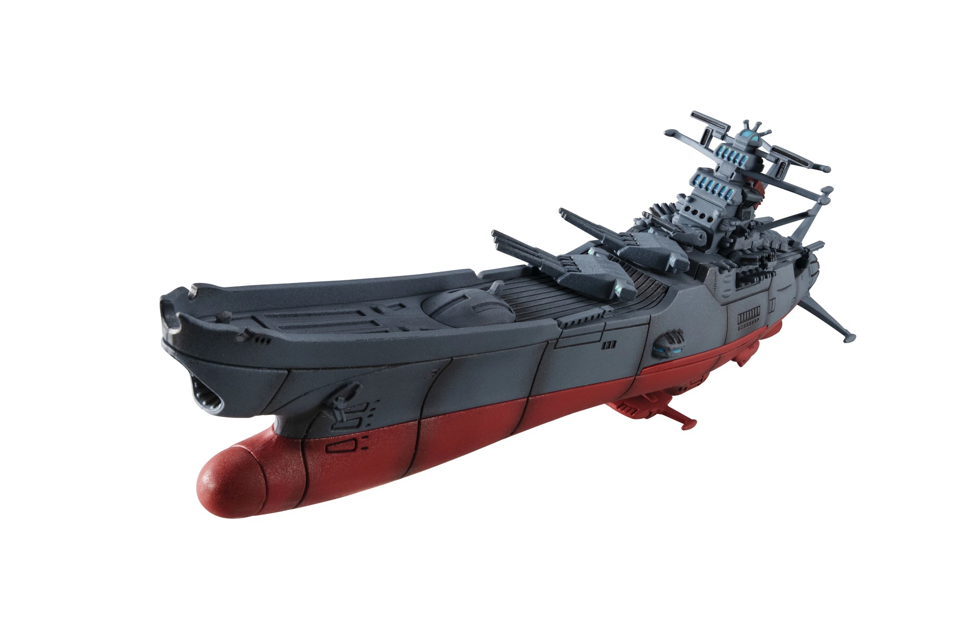 MegaHouse Cosmo Fleet Space Battleship Yamato 2202 Warriors of Love Model with Asteroid Ring