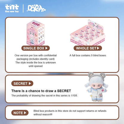 TNT Space DORA Be Yourself Series Plush Pendant Blind Box