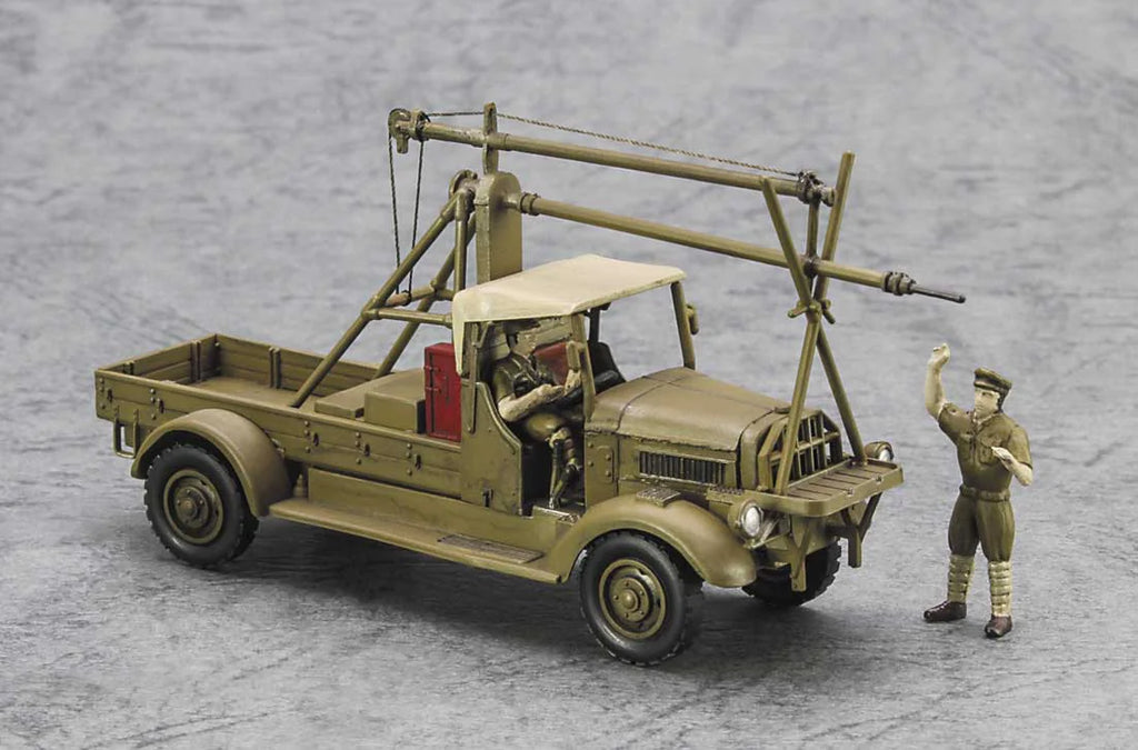 1/72 Mitsubishi Ki51 TYPE 99 ASSAULT/TACTICAL RECON. PLANE (SONIA) w/STARTER TRUCK