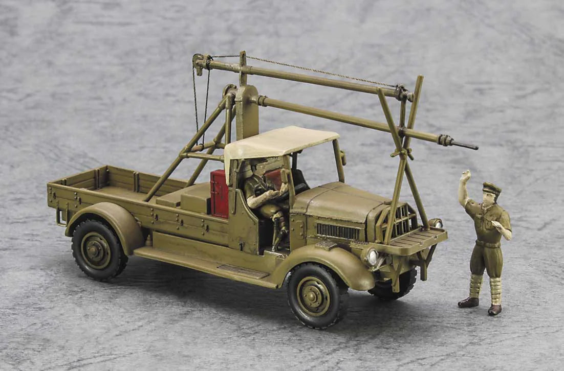 1/72 Mitsubishi Ki51 TYPE 99 ASSAULT/TACTICAL RECON. PLANE (SONIA) w/STARTER TRUCK
