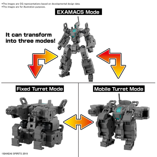 Bandai Hobby 30MM 1/144 Extended Armament Vehicle Model Kit