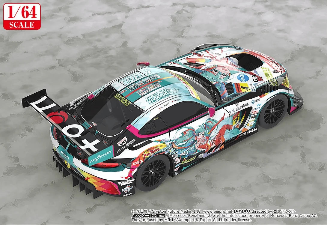 (Rerelease) 1/64 Scale Good Smile Hatsune Miku AMG 2016 SUPER GT Ver. - Release Date: 05/2027