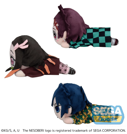 NESOBERI (Lay-Down) Anime "Demon Slayer: Kimetsu no Yaiba" Plush Vol.1 (EX) (Box of 44)