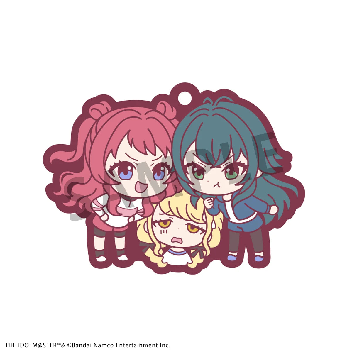 Rubber Mascot Buddycolle Gakuen IDOLM＠STER (6pc per box)